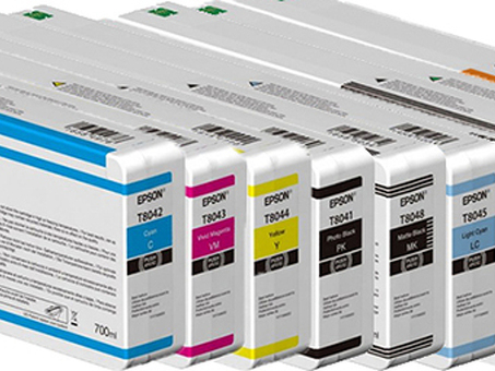 Картридж Epson T804x UltraChrome HDX комплект (ПБК, МБК, С, М, У, Лк, Лк, Лм, Или, Г, В). 11шт x 700мл