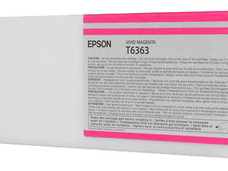 Картридж Epson T6363 ( vivid magenta ) 700 мл (C13T636300)