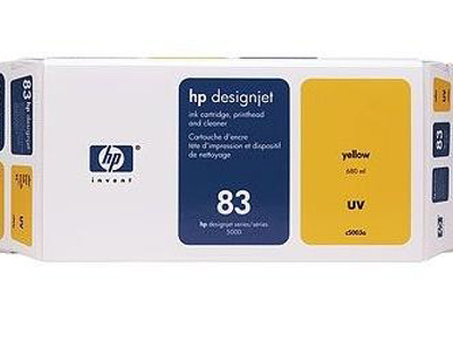 Картридж HP 83 UV ( yellow ) 680мл (C4943A)