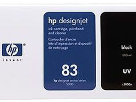 Картридж HP 83 UV ( black ) и печатающая головка , набор , 680 мл (C5000A)