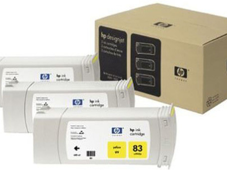 Картридж HP 83 UV ( yellow ) набор ,3 шт x 680 мл (C5075A)