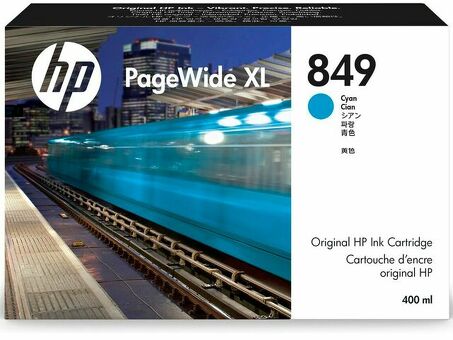 Картридж HP 849 (cyan), 400 мл (1XB39A)