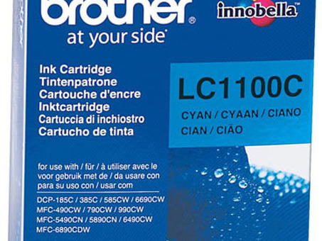 Картридж Brother LC-1100C (cyan),325 стр. (LC1100C)