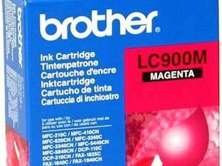 Картридж Brother LC-900M ( magenta ), 400 стр. (LC900M)