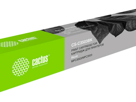 Картридж лазерный Cactus 841817 CS-C3503BK черный ( 29500стр .) для Ricoh MP C3503 (CS-C3503BK)