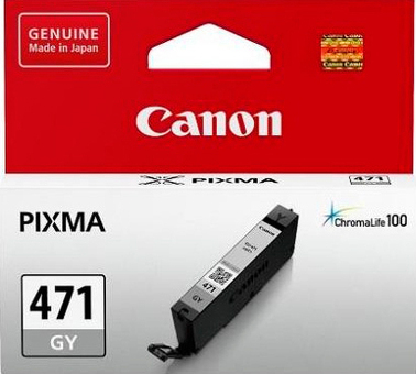 Картридж Canon CLI-471GY (grey) (0404C001)