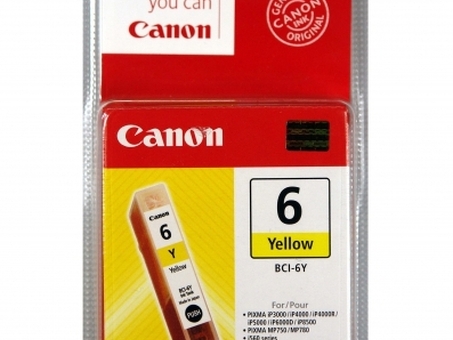 Картридж Canon BCI-6 Y ( yellow ) (4708A002)