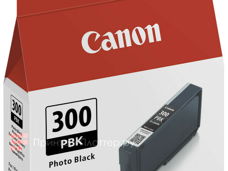 Картридж Canon LUCIA PRO Ink PFI-300 PBK ( photo black ) (4193C001)