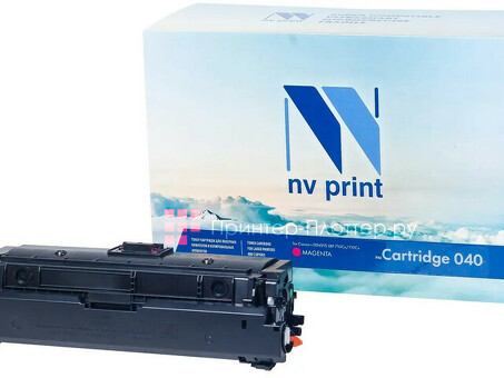 Картридж NVP совместимый NV-040 Magenta для Canon i-SENSYS LBP 710Cx/712Cx (5400k) (NV-040M)