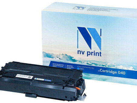 Картридж NVP совместимый NV-040 Cyan для Canon i-SENSYS LBP 710Cx/712Cx (5400k) (NV-040C)