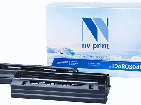 Картридж NVP совместимый NV-106R03048 для Xerox Phaser 3020/WorkCentre 3025 (3000k), 2шт (NV-106R03048)