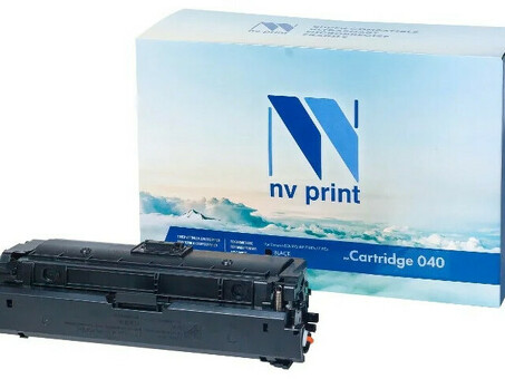 Картридж NVP совместимый NV-040 Black для Canon i-SENSYS LBP 710Cx/712Cx (6300k) (NV-040Bk)