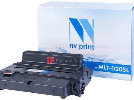 Картридж NVP совместимый NV-MLT-D205L для Samsung ML 3300/ 3310D/ 3310ND/ 3312ND/ 3710/ 3710D/ 3710ND/ 3712DW/ 3712ND/ SCX 4833FD/ 4833FR/ 4833/ 4835/ 5637/ 5637FR/ 5639/ 5639FR/ 5737FW/ 5739FW (5000k) (NV-MLTD205L)