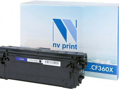 Картридж NVP совместимый NV-CF360X Black для HP Color LaserJet M552dn/ M553dn/ M553n/ M553x/ M577dn/ M577f/ M577c (12500k) (NV-CF360XBk)