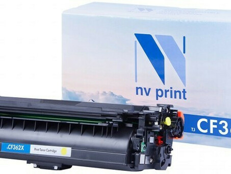 Картридж NVP совместимый NV-CF362X Yellow для HP Color LaserJet M552dn/ M553dn/ M553n/ M553x/ M577dn/ M577f/ M577c (9500k) (NV-CF362XY)