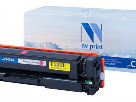 Картридж NVP совместимый NV-CF403A Magenta для HP Color LaserJet Pro M252dw/ M252n/ M274n/ M277dw/ M277n (1400k) (NV-CF403AM)