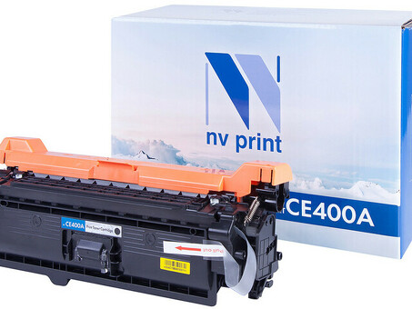 Картридж NVP совместимый NV-CE400A Black для HP Color LaserJet 500 M575dn/ 500 M575f/ M575c/ 500 M551dn/ 500 M551n/ 500 M551xh/ 500 M570dn/ 500 M570dw (5500k) (NV-CE400ABk)