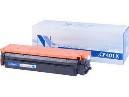 Картридж NVP совместимый NV-CF401X Cyan для HP Color LaserJet Pro M252dw/ M252n/ M274n/ M277dw/ M277n (2300k) (NV-CF401XC)