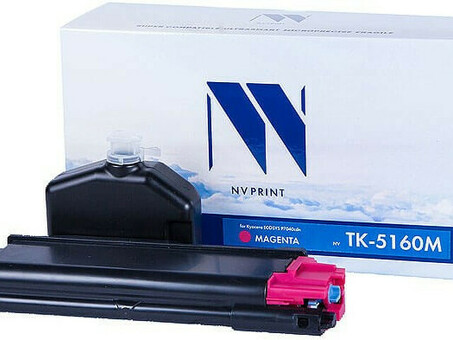 Картридж NVP совместимый NV-TK-5160 Magenta для Kyocera ECOSYS P7040cdn (12000k) (NV-TK5160M)