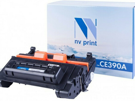 Картридж NVP совместимый NV-CE390A для HP LaserJet M4555/ M4555f/ M4555fskm/ M4555h/ 600 M601dn/ 600 M601n/ 600 M602dn/ 600 M602n/ 600 M602x/ 600 M603dn. 600 M603n. 600 M603xh (10000k) (NV-CE390A)