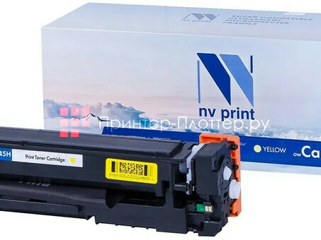 Картридж NVP совместимый NV-045H Yellow для Canon i-Sensys LBP 611Cn/ 613Cdw/ MF 631Cn/ 633Cdw/ 635Cx (2200k) (NV-045HY)