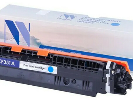 Картридж NVP совместимый NV-CF351A Cyan для HP Color LaserJet Pro M176n/ M177fw (1000k) (NV-CF351AC)