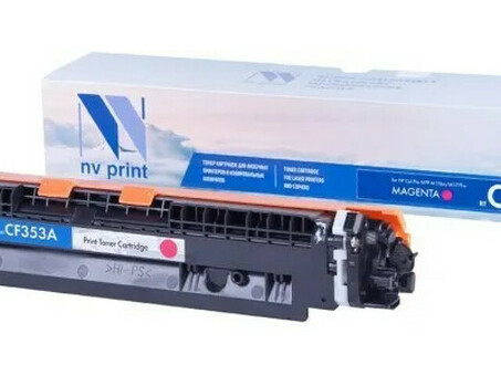 Картридж NVP совместимый NV-CF353A Magenta для HP Color LaserJet Pro M176n/ M177fw (1000k) (NV-CF353AM)