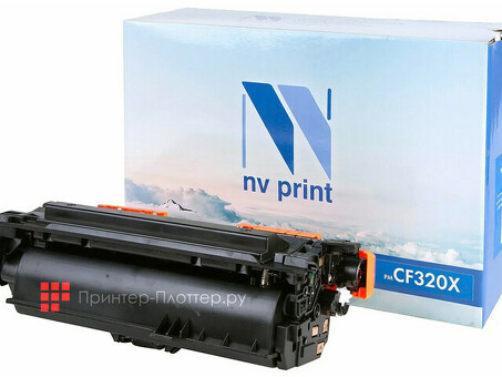 Картридж NVP совместимый NV-CF320X Black для HP Color LaserJet M680dn/ M680f/ M680z (21000k) (NV-CF320XBk)