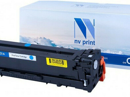 Картридж NVP совместимый NV-CE321A Cyan для HP Color LaserJet CM1415fn/ CM1415fnw/ CP1525n/ CP1525nw (1300k) (NV-CE321AC)