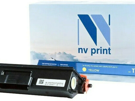 Картридж NVP совместимый NV-TN-421 Yellow для Brother HL-L8260/MFC-L8690/DCP-L8410 (1800k) (NV-TN-421Y)