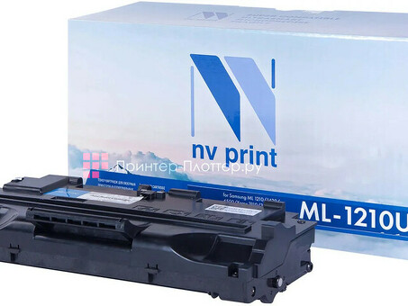 Картридж NVP совместимый NV-ML-1210 UNIV для Samsung ML 1010/ 1020M/ 1200/ 1210/ 1210Z/ 1220/ 1220M/ 1220MR/ 1250/ 1250Z/ 1430/ Xerox Phaser 3110/ 3210/ Ricoh H293/ Lexmark E20 (2500k) (NV-ML1210UNIV)