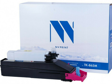 Картридж NVP совместимый NV-TK-865 Magenta для Kyocera TASKalfa 250ci/300ci (12000k) (NV-TK865M)