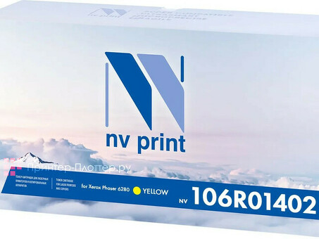 Картридж NVP совместимый NV-106R01402 Yellow для Xerox Phaser 6280 (5900k) (NV-106R01402Y)