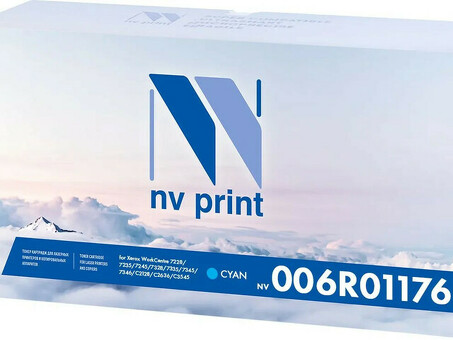 Картридж NVP совместимый NV-006R01176 Cyan для Xerox WorkCentre 7228/35/45/7328/ 35/45/C2128/26 (16000k) (NV-006R01176C)