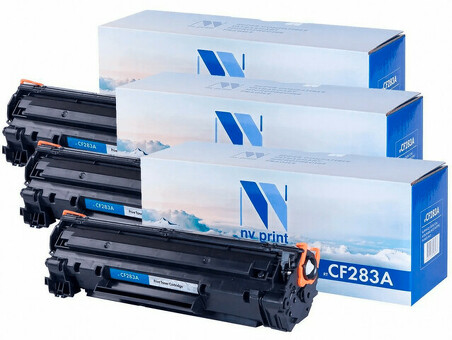 Картридж NVP совместимый NV-CF283A-SET3 для HP LaserJet Pro M201dw/ M201n/ M125r/ M125ra/ M225dn/ M225dw/ M225rdn/ M125rnw/ M127fn/ M127fw (1500k) (3 шт) (NV-CF283A-SET3)