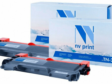 Картридж NVP совместимый NV-TN-2275T-SET2 для Brother DCP-7030/ DCP-7040/ DCP-7045N/ MFC-7440N/ MFC-7840W (2600k) (2 шт) (NV-TN2275T-SET2)