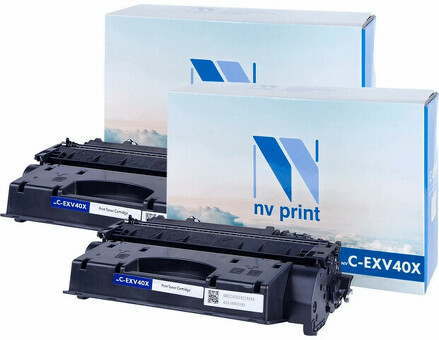 Картридж NVР совместимый NV-C-EXV40X-SET2 для Canon IR 1133/ 1133A/ 1133iF (6000k) (2 шт) (NV-CEXV40X-SET2)