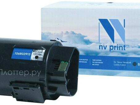 Картридж NVP совместимый NV-106R03915 Black для Xerox VersaLink C600/C605 (12200k) (NV-106R03915 BK)