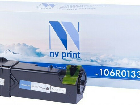 Картридж NVP совместимый NV-106R01338 Black для Xerox Phaser 6125 (2000k) (NV-106R01338Bk)