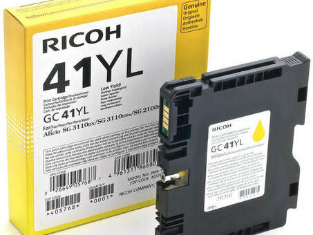 Картридж Ricoh Print Cartridge GC41YL (yellow) (405768)