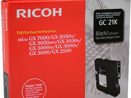 Картридж Ricoh Printer Cartridge Type GC21K (black), 1500 стр. (405532)