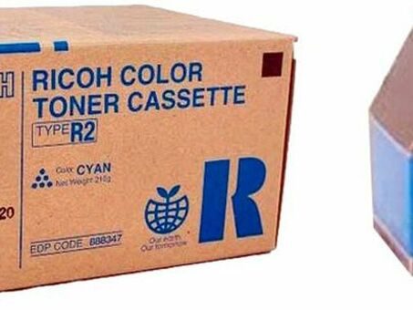 Картридж Ricoh Color Print Cartridge Type R2 (cyan), 10000 стр. (888347)