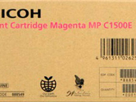 Картридж Ricoh Print Cartridge Type MP C1500E (magenta), 3000 стр. (888549)