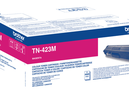 Тонер-картридж Brother TN-423M (magenta), 4000 стр. (TN423M)