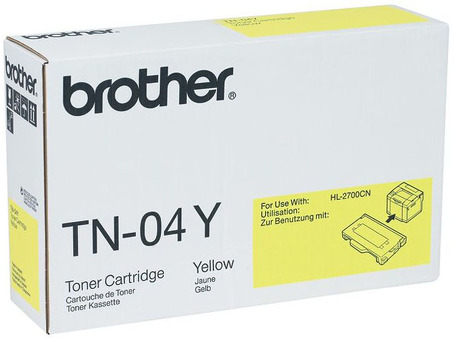 Тонер-картридж Brother TN-04Y (yellow), 6600 стр (TN04Y)