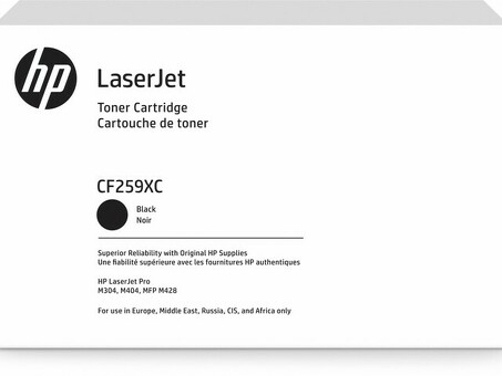 Тонер-картридж HP 59X LaserJet Toner Cartridge (black), 10000 стр. (CF259XC)