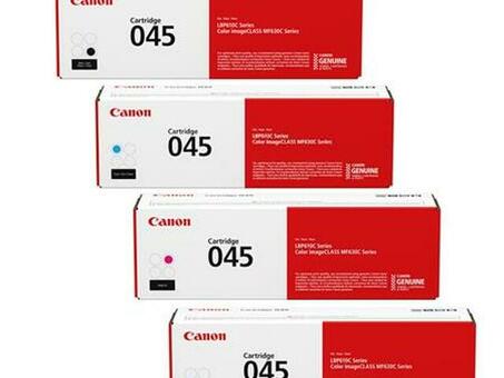 Тонер-картридж Canon Cartridge 045 комплект (C,M,Y,K) 4шт