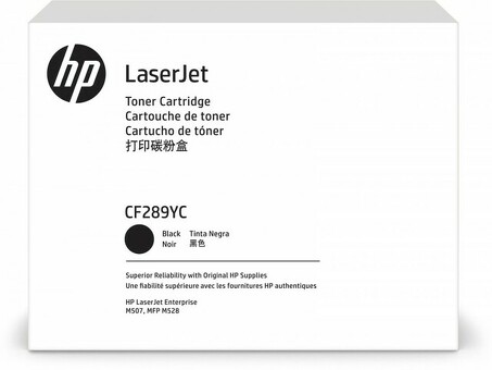 Тонер-картридж HP 89Y LaserJet Toner Cartridge (black), 20000 стр. (CF289YC)