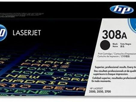 Тонер-картридж HP 308A (black), 6000 стр. (Q2670A)