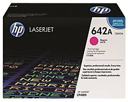 Тонер-картридж HP 642A (magenta), 7500 стр. (CB403A)